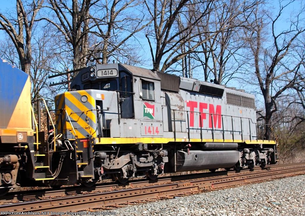 N Scale Kato DCC Ready SD40-2 Custom TFM #1414 Locomotive