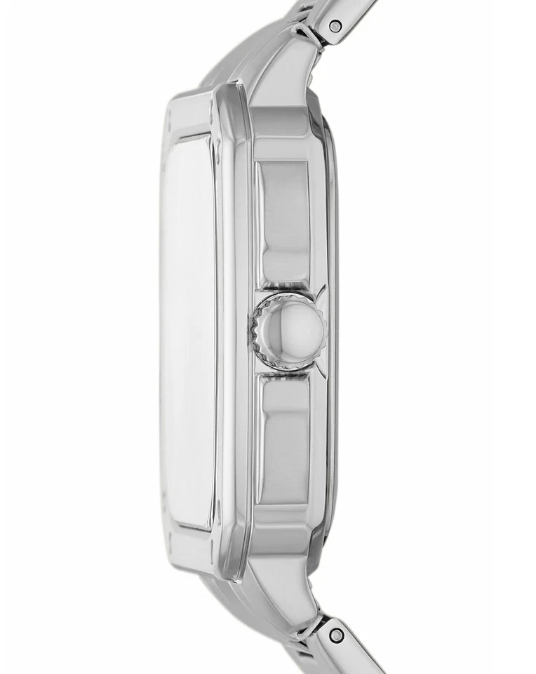 Fossil FS5933 Herrenuhr Quarzwerk mit Edelstahl INSCRIPTION silber, NEU - Bild 2 von 4