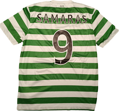 Vintage Nike Tennet's 2012 2013 SAMARAS Scottish League Football Jersey