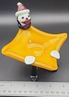 Vintage Murano Art Glass CLOWN Ashtray Trinket Holder HAND BLOWN RARE!!!