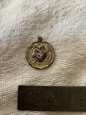 Vintage St Anthony's Legion Medal Graymoor National Shrine Garrison NY Catholic
