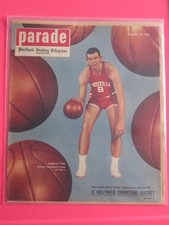 CHARLIE TYRA LOUISVILLE basketball PARADE magazine Portland Sunday Telegram 1956