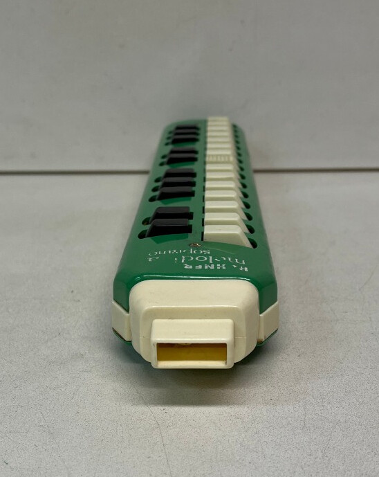HOHNER Melodica Soprano In Green with 25 Keys 32 x 4 x 6 cm Vintage