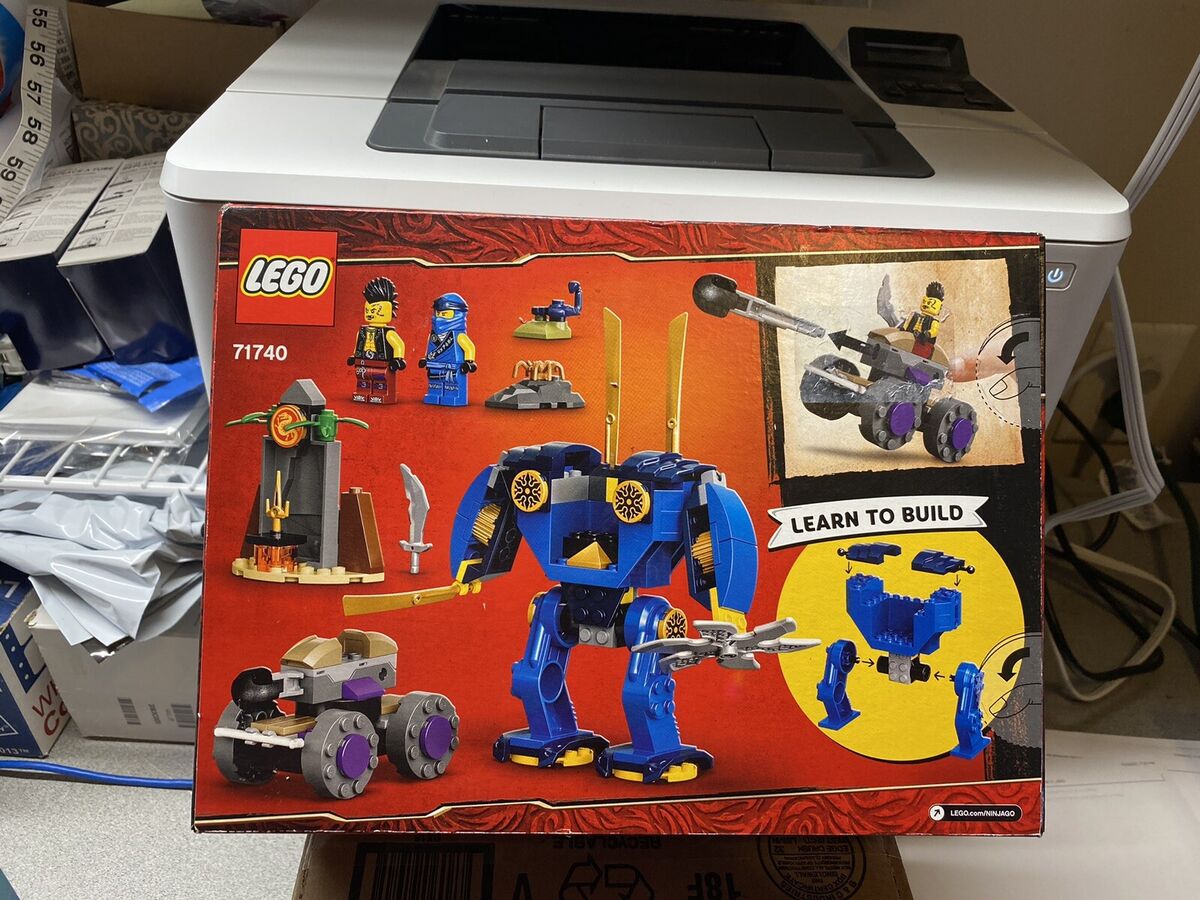 LEGO Jay's Electro Mech NINJAGO (71740) Rare New And LEGO Jay's Electro Mech NINJAGO (71740) Rare New And