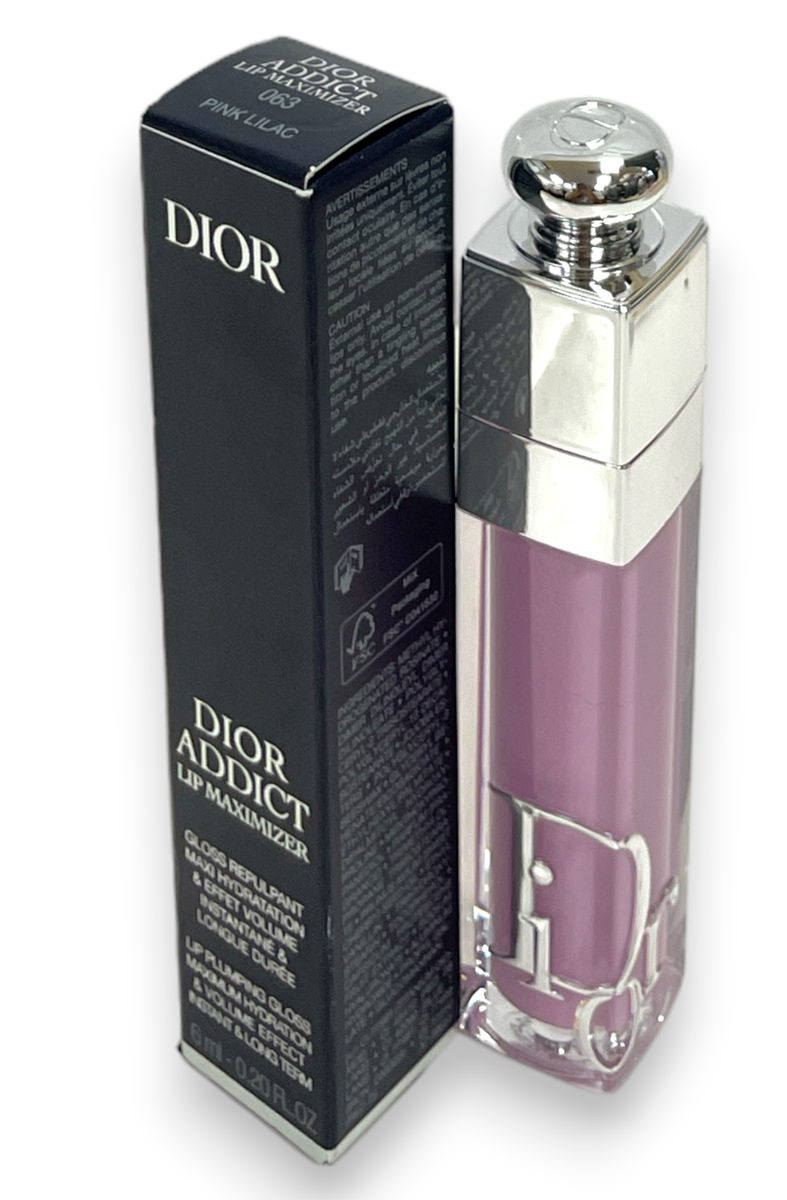 Dior Addict Lip Maximizer Hyaluronic Lip Plumper Gloss #063 Pink