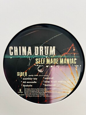 China Drum / Self Made Maniac 1997 UK Punk LP Mantra Recordings