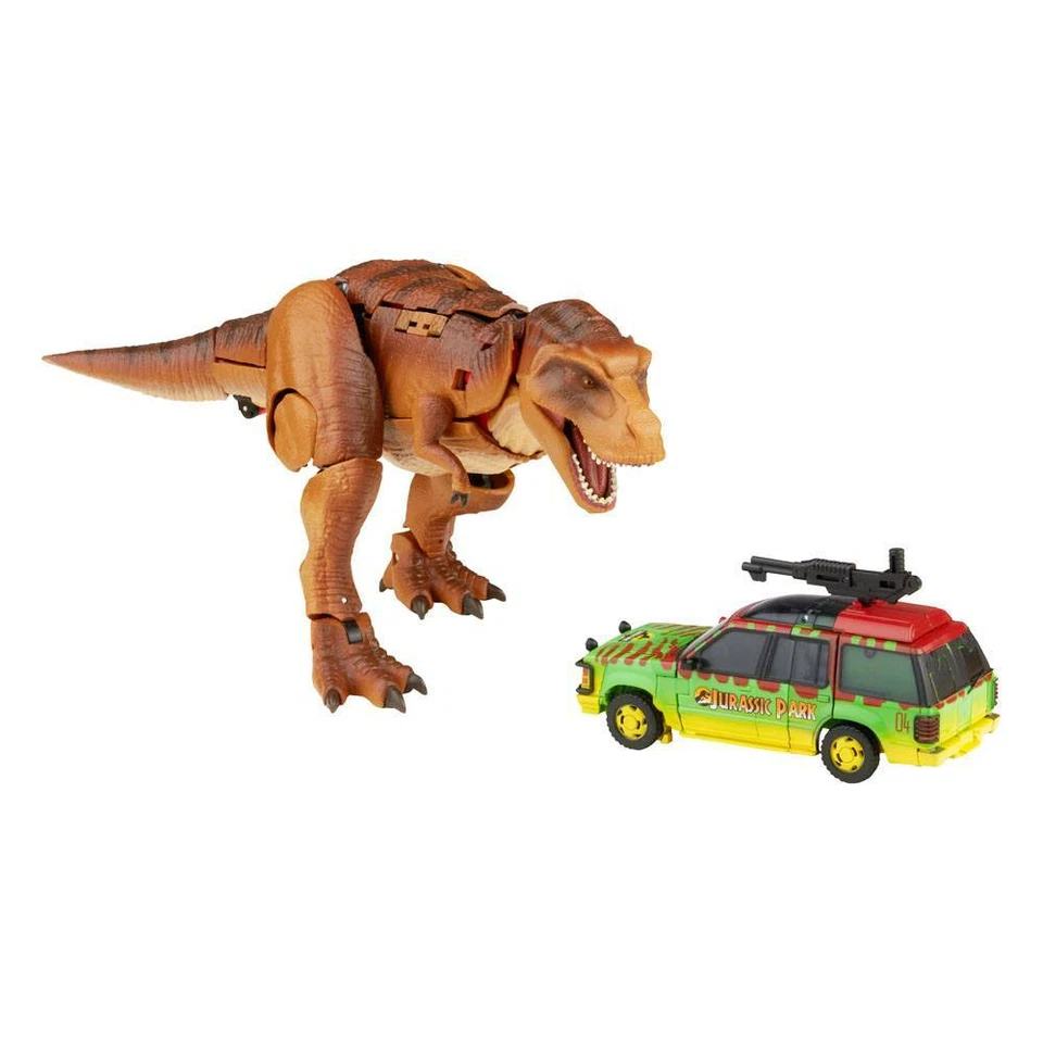 Jurassic Park x Transformers Tyrannocon Rex Autobot JP93 2-Pack Figur Hasbro - Bild 4 von 4