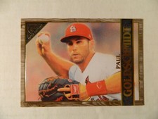 2020 Topps Gallery Wood Frame Parallel Card of Paul Goldschmid - Cardinals  STAR