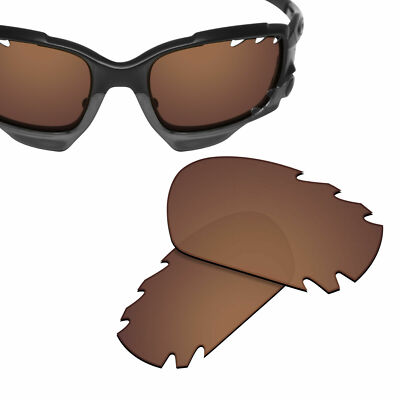 Polarized Replacement Lenses for Jawbone Vented / Racing Jacket Sunglasses Brown