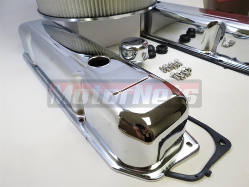 Kit de Vestimenta Motor Cromo Mopar BB 383 440 Chrysler - Imagen 10 de 10