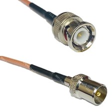 RG316 BNC MALE to DVB TV Pal Male RF Cable Rapid-SHIP LOT