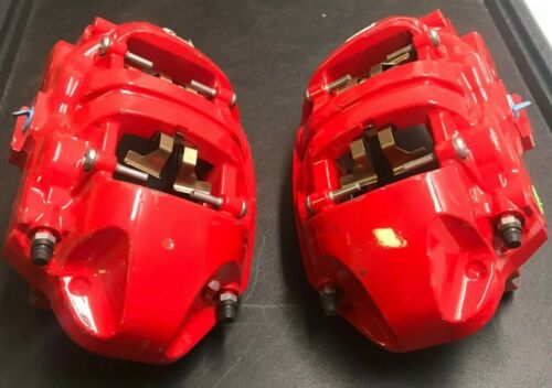 OEM Tesla Model 3 , Y BREMBO 17-22 Performance Red Brake Caliper Only Set of 4 - Picture 3 of 12