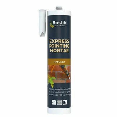 Bostik Express Cement Pointing Mortar 310ml Grey Durable Masonry Repair Bulk Buy