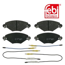 Febi Bilstein Bremsbeläge 16417 Bremsklötze für Citroën C5 I DC_
