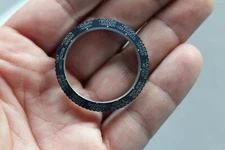 1960's Wolrd Time GMT Skin Diver Bezel 36.5MM - NOS