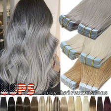 Adhesive Double Sided Tape in Human Hair Extensions Skin Wefts Remy Russian Hair