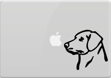 Lab Labrador iPad Vinyl  Car Window Decals Sticker I Love My Lab Dog Decal