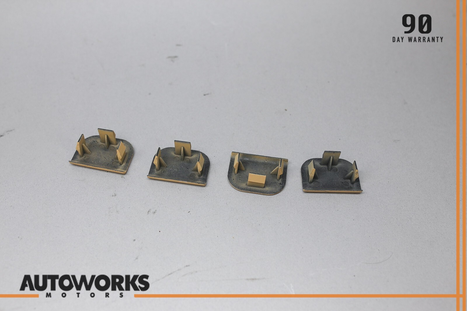 04-13 Maserati Quattroporte M139 Center Console Cover Plug Set of 4 OEM