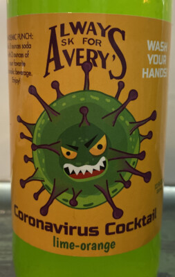 Virus Soda 12 fl oz. Soda Bottle Collectible C0VID 19 - Not A T-Shirt!