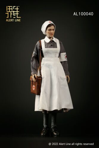 Alert Line 1/6 Scale 12" WWII German Nurse Female Actionfigur AL-100040 Neu - Bild 3 von 4