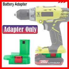 Adapter For Bauer 20V Series Lithium Battery to For  Ryobi 18V Power Tools US