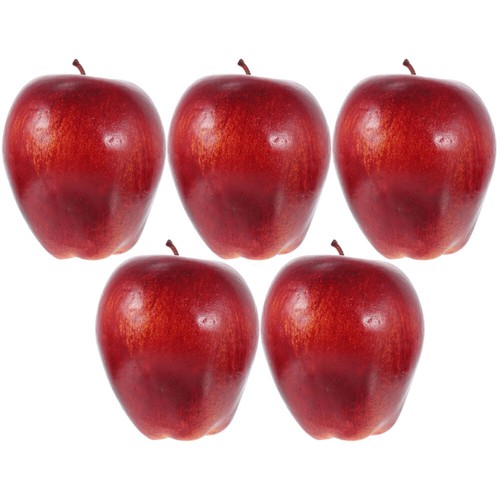 Artificial Red Foam Set 5pcs for Event Decor and Photography
