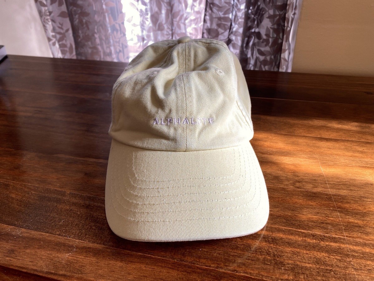 Alphalete Unisex Adjustable Yellow Dad Hat Cap | eBay display picture 1