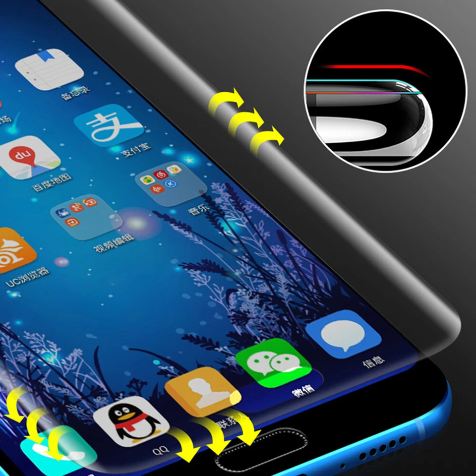 Protector de pantalla de privacidad completamente cubierto película suave para Huawei P30 Pro Nova 4 nuevo Foto 4 de 4