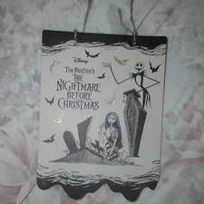 Daiso Disney Nightmare Before Christmas Hanging Decor Jack & Sally Halloween 