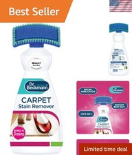 Non-Toxic Carpet Stain Remover with Brush 650ml – Residue-Free, Safe for Wool 0.82 per fl oz
