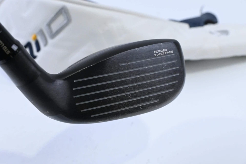 Left Hand Taylormade Qi10 Tour #4 Hybrid / 22 Degree / Regular Flex Tensei AV 65 - Image 4 of 4