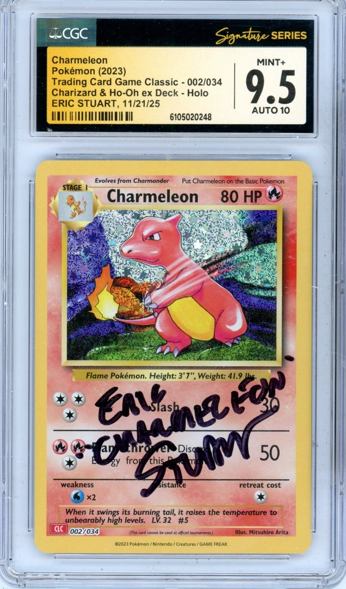 Charmeleon Pokémon TCG Grade 9.5 Individual Collectible Card Game