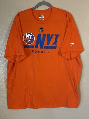 Men s 2XL NWOT New York Islanders Fanatics Authentic Pro Short Sleeve Shirt