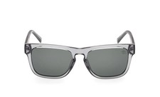 Timberland TB00011 20R Grey Polarized Square Sunglasses Frame 53-16-140