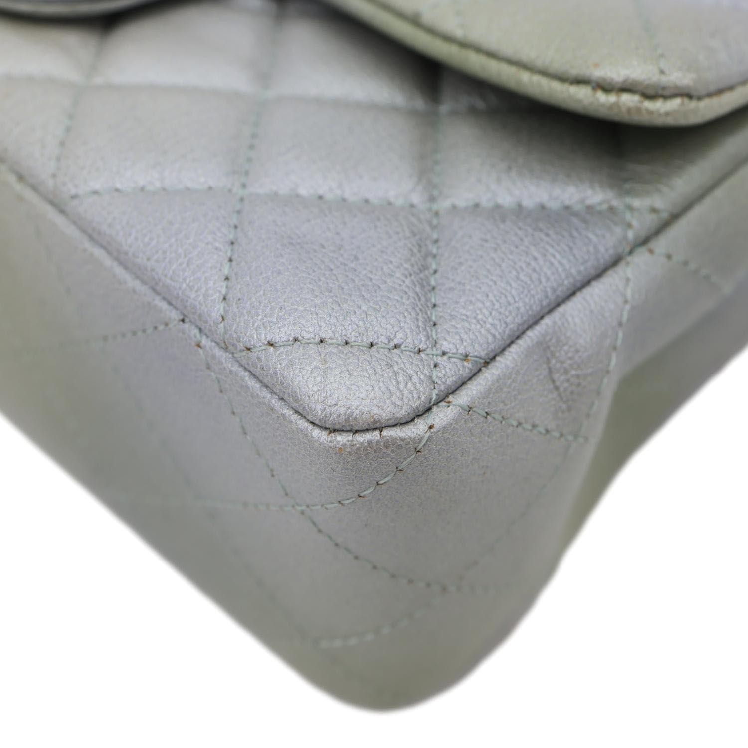 CHANEL Classic Rectangular Flap Mini Quilted Irid… - image 9