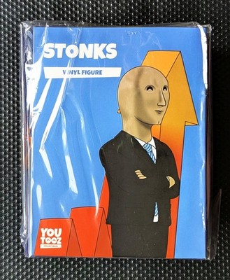 New & Sealed Mint! YouTooz 2020 Stonks Meme Collection Vinyl Figure 21 Free S&H!
