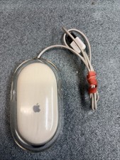 Mouse USB cablato vintage Apple Pro M5769 guscio trasparente - compatibile Mac