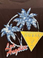 T-shirt vintage GUESS Los Angeles taglia M ~ 100% cotone