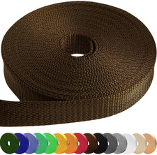 3/4"  5/8"  1"  1.5"  2" Webbing   10 25 50 Yards   40 Colors   Heavy Duty