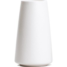 Bright White Vase - White Ceramic Vase, 6â �...