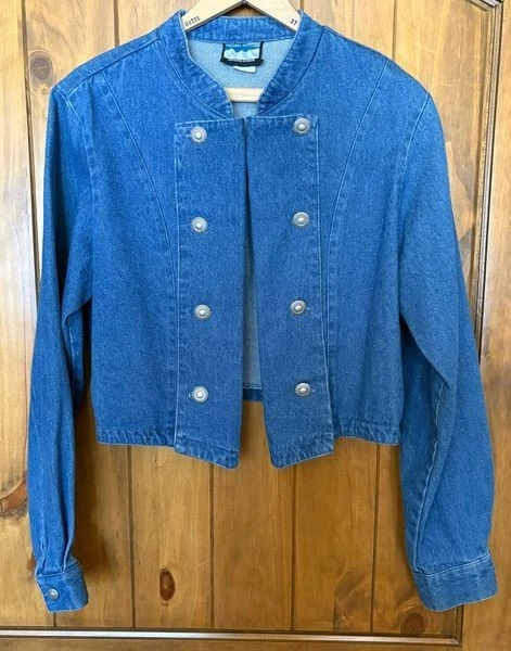 Vintage Cheyenne Outfitters Denim Jacket Size Medium Never Worn