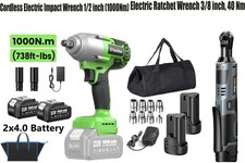 Brushless 12 Impact Gun 1400nm 38 Electirc Ratchet Wrench Taskstar Combo Kit Brushless 12 Impact Gun 1400nm 38 Electirc Ratchet Wrench Taskstar Combo Kit