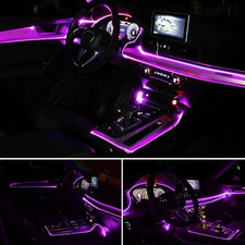 Led Car Interior Decorative Atmosphere Purple Wire Strip Light Lamp Accessories Led Car Interior Decorative Atmosphere Purple Wire Strip Light Lamp Accessories