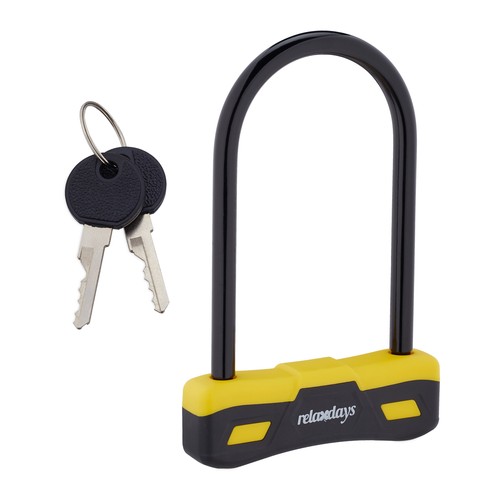 U-lock with key U-lock bike lock bicycle bike lock