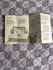 Vintage Batesville Casket Co Advertisement 