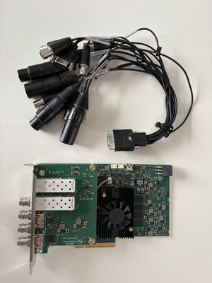 Blackmagic DeckLink 4K Extreme PCIe 12G  SDI / HDMI 2.0 / 4K60Hz +BREAKOUT KABEL