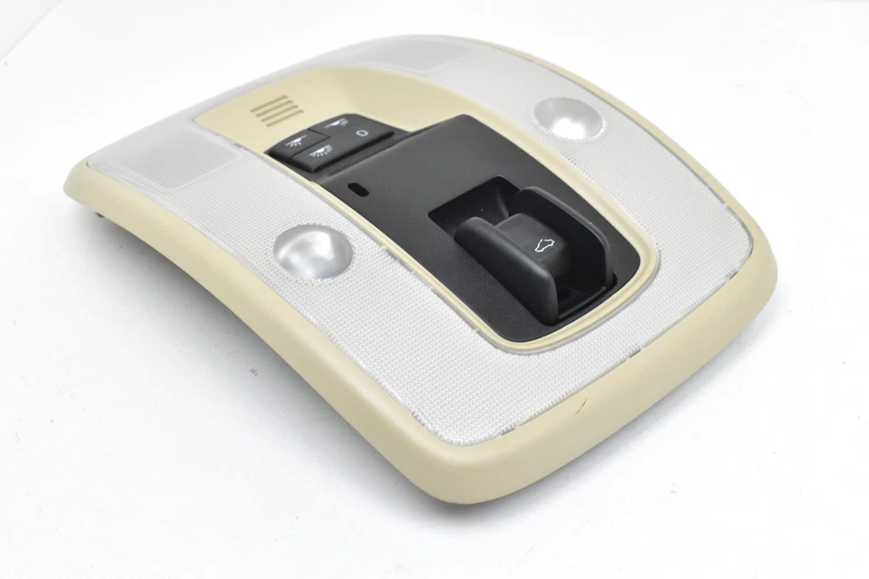 Volvo S60 2014-2018 consola superior beige domo luz mapa lámpara OEM 39819982 Foto 2 de 4