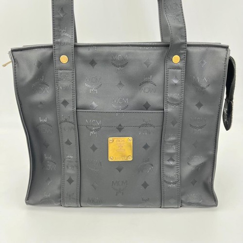 MCM Tasche Schultertasche Visetos Gold Hardware PVC - Bild 2 von 18