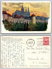 Prague Castle Czech Republic Postcard