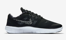 Nike Free Run Print GS 859588-001 Black/White/Lava Glow Youth Size New in Box